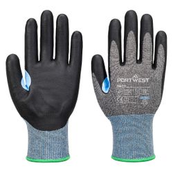 Guante CS Cut D15 Nitrile Gris/Negro