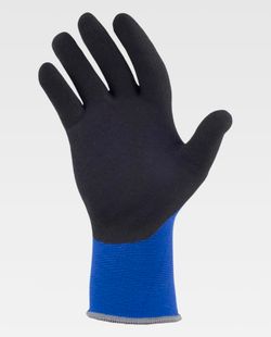 Guante de color Azulina+Negro | PROTECCIÓN