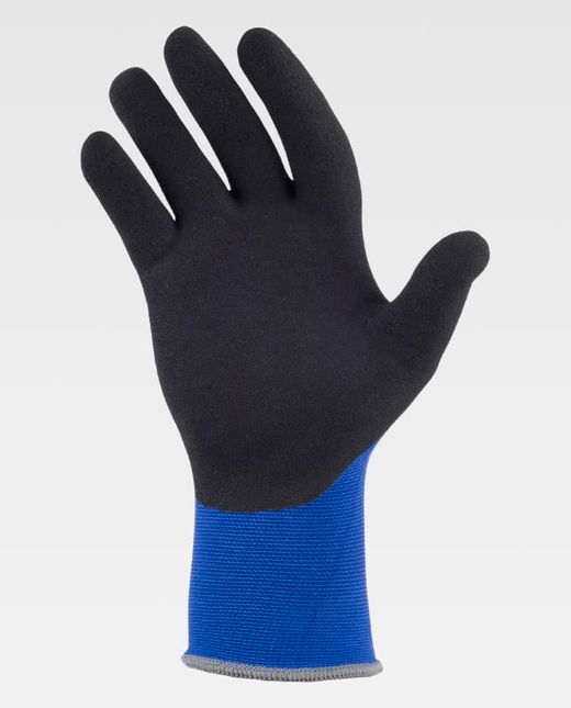 Guante de color Azulina+Negro | PROTECCIÓN
