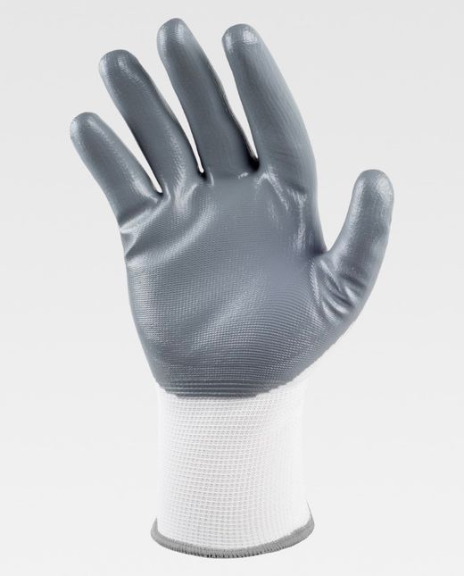 Guante de color Blanco+Gris | PROTECCIÓN