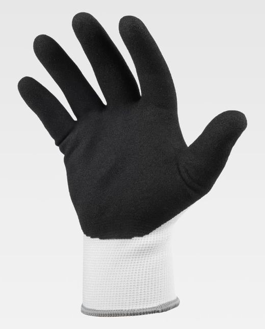 Guante de color Blanco+Negro | PROTECCIÓN