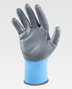 Guante de color Celeste+Gris | PROTECCIÓN