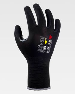 Guante de color Negro+Negro | PROTECCIÓN