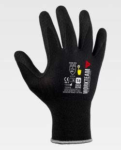 Guante de color Negro+Negro | PROTECCIÓN