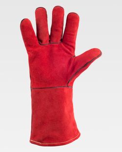Guante de color Rojo | Protección