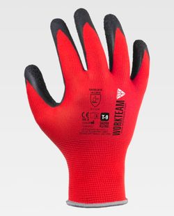 Guante de color Rojo+Negro | PROTECCIÓN