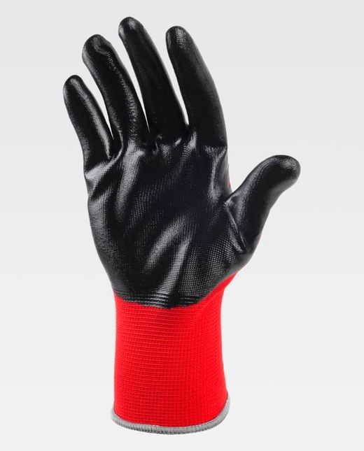 Guante de color Rojo+Negro | PROTECCIÓN