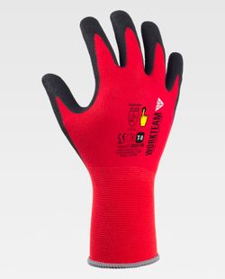 Guante de color Rojo+Negro | PROTECCIÓN