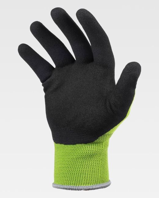 Guante de color Verde+Negro | PROTECCIÓN