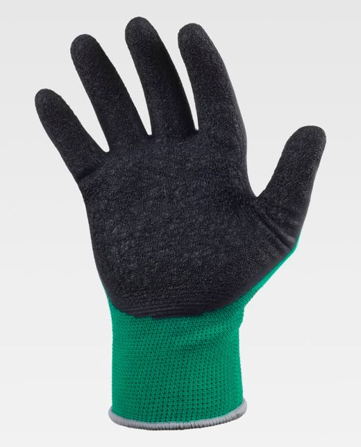 Guante de color Verde+Negro | PROTECCIÓN
