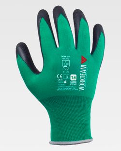 Guante de color Verde+Negro | PROTECCIÓN