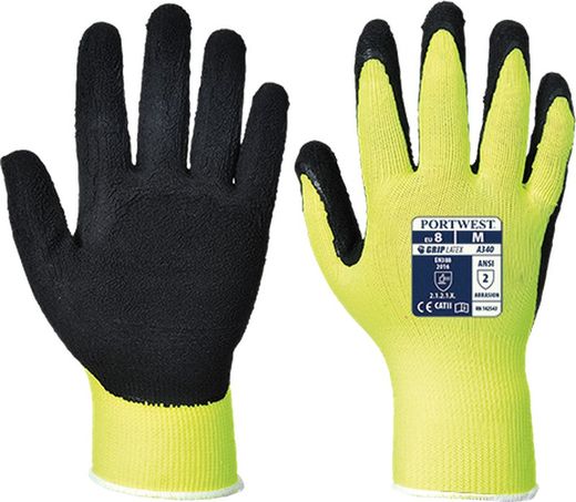 HiVis Grip Handschuh - Latexschaum