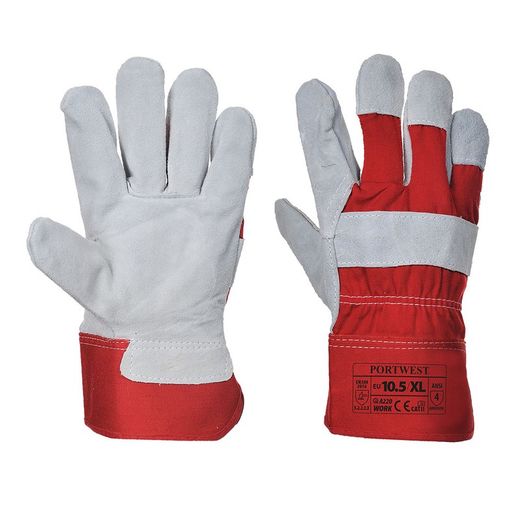 Premium Chrome Rigger Handschuh