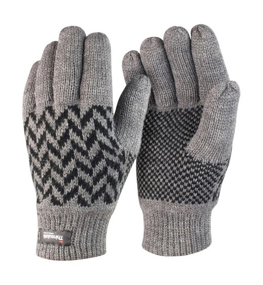 Handschuhe mit Thinsulate-Muster