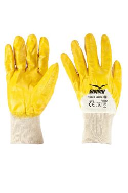 Guantes Con Revestimiento Parte Dorsal Aireada Y Puno De Punto TRACK NBR1E