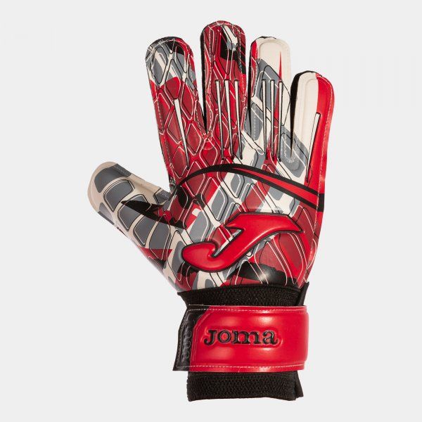 Calcio 23 Goalkeeper Gloves Red Black 4