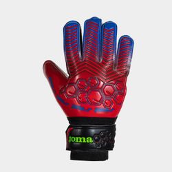 Calcio Goalkeeper Gloves Red Royal Blue