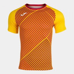 Haka Ii Short Sleeve T-Shirt Yellow Red