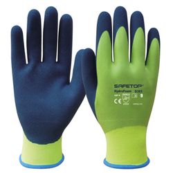 HYDROFOAM, Guante de Látex Impermeable, Texturado en Palma