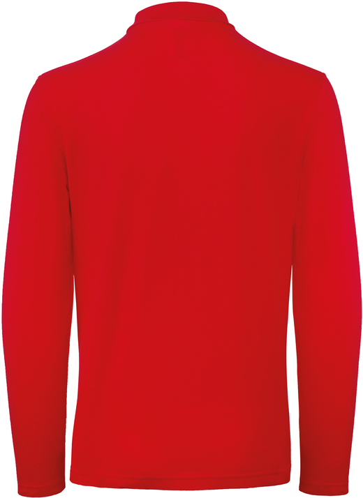 ID.001 Men's long-sleeved polo shirt