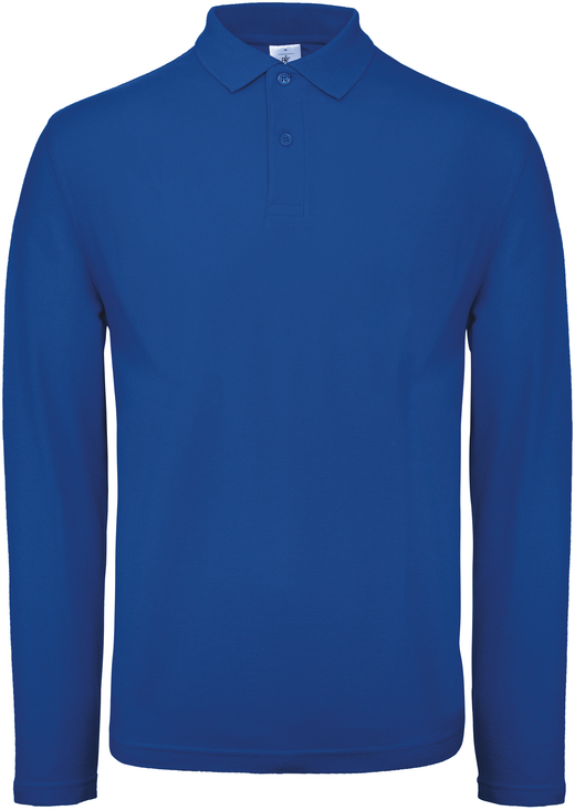ID.001 Men's long-sleeved polo shirt