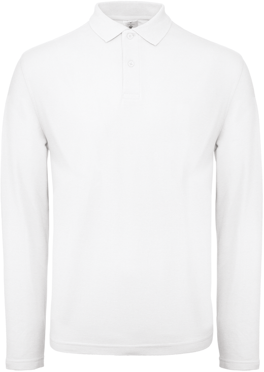 ID.001 Men's long-sleeved polo shirt