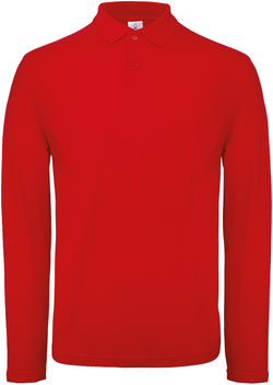 ID.001 Men's long-sleeved polo shirt