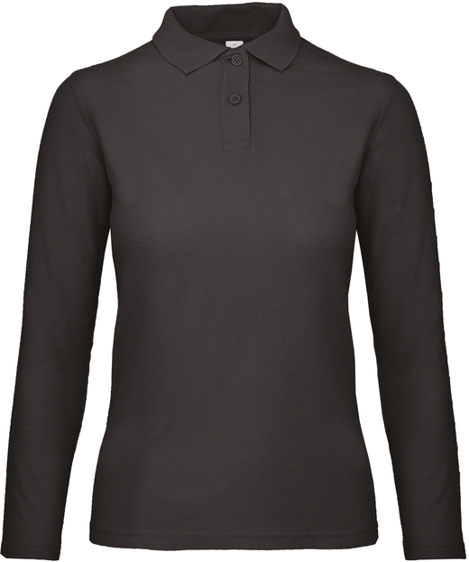 ID.001 Ladies' long-sleeved polo shirt