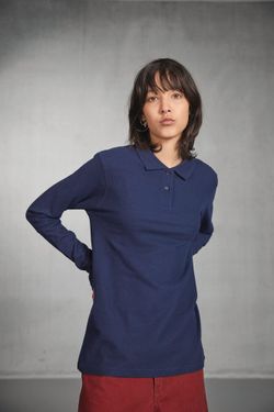 ID.001 Polo manga larga mujer