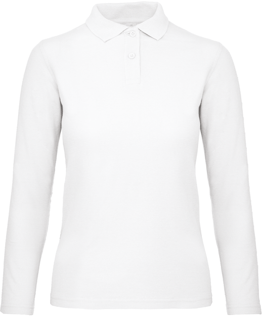 ID.001 Ladies' long-sleeved polo shirt