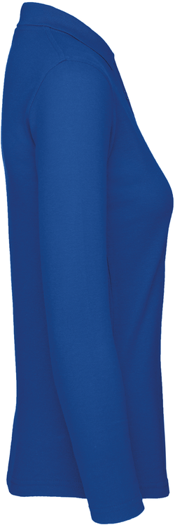 ID.001 Ladies' long-sleeved polo shirt