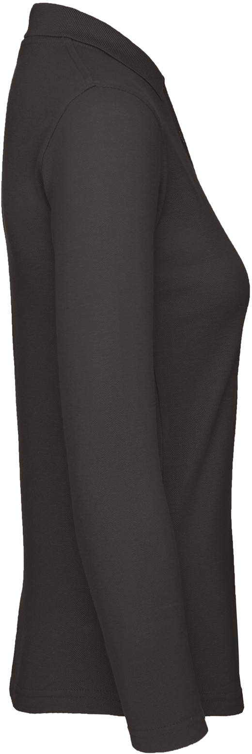 ID.001 Ladies' long-sleeved polo shirt