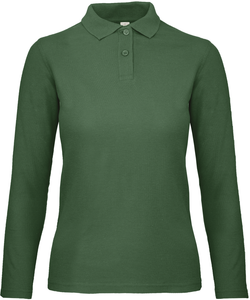 ID.001 Ladies' long-sleeved polo shirt