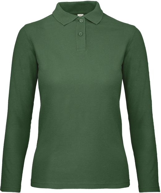 ID.001 Ladies' long-sleeved polo shirt