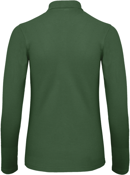 ID.001 Ladies' long-sleeved polo shirt