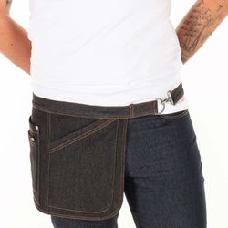 Delantal Corto Dubai 28x39 Cm Vaquero
