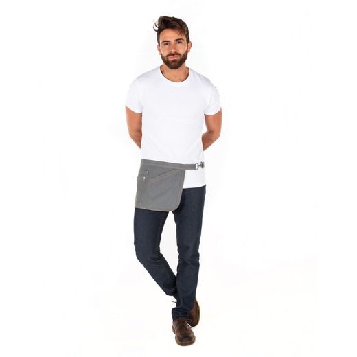 Delantal Corto Dubai 28x39 Cm Vaquero