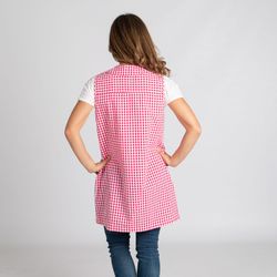 Bata Mujer S/Manga Adulto Vichy Bambula
