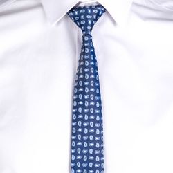 Corbata Con Nudo De Pala Estrecha Jacquard