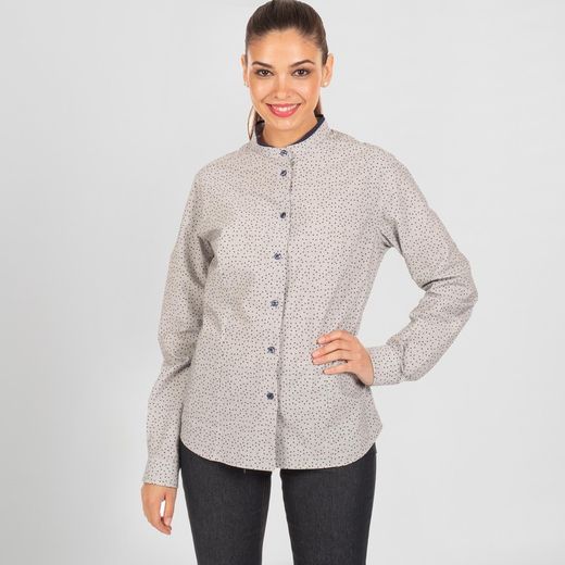 Camisa Mujer Regina Vichy Rayas/Triangulos
