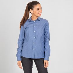 Camisa Mujer M/L Oxford  "Redline"