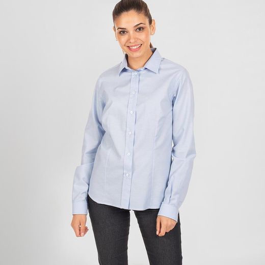 Camisa Mujer M/L Oxford  "Redline"
