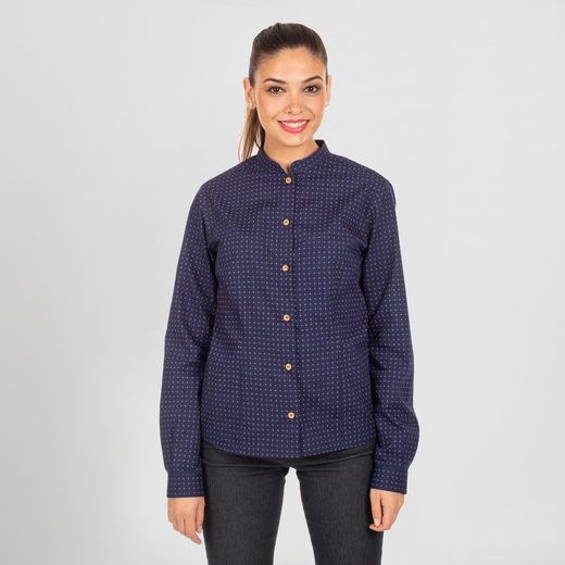 Camisa Mujer Fiorella Popelin Gaviota