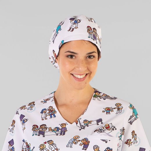 Gorro Cirujano Goma Kukuxumusu Kuku Médicos