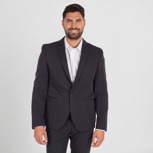 Americana Hombre 1 Boton Super Slim Tecno