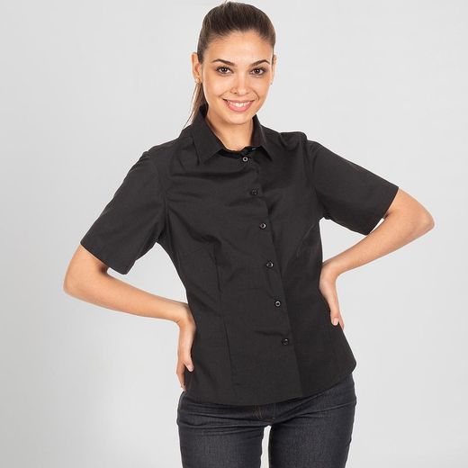 Blusa Mujer M/C Pop.  "Redline"