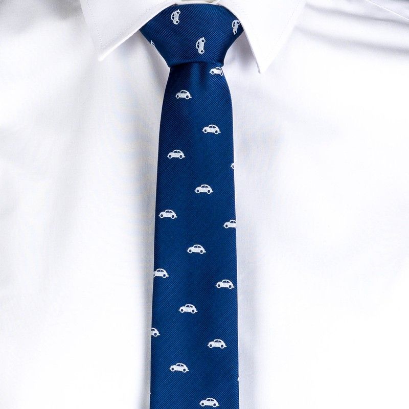 Corbata Sin Nudo De Pala Estrecha