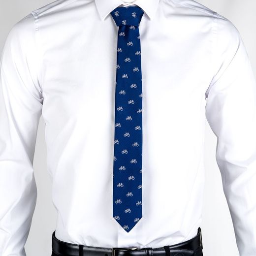 Corbata Sin Nudo De Pala Estrecha