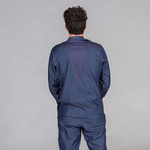 Chaqueta Cocina Unisex Santana Tejano