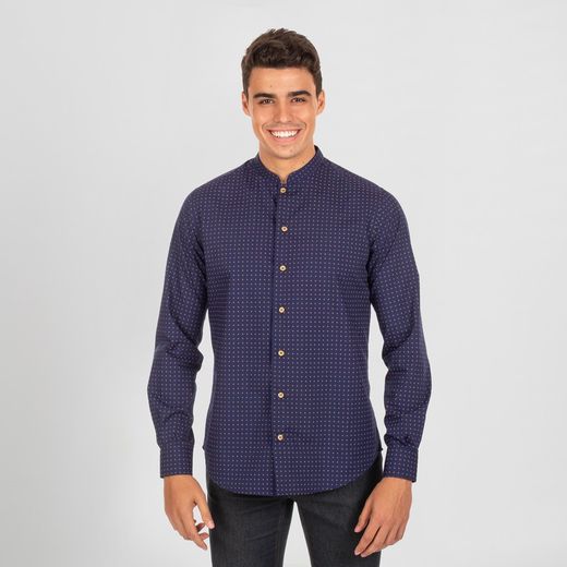Camisa Hombre Fiore Slim Fit Popelin